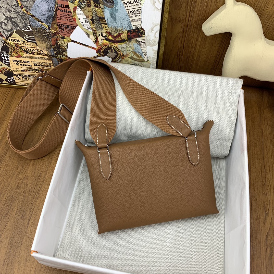 에르메스 비드포쉬 백 토고 골드